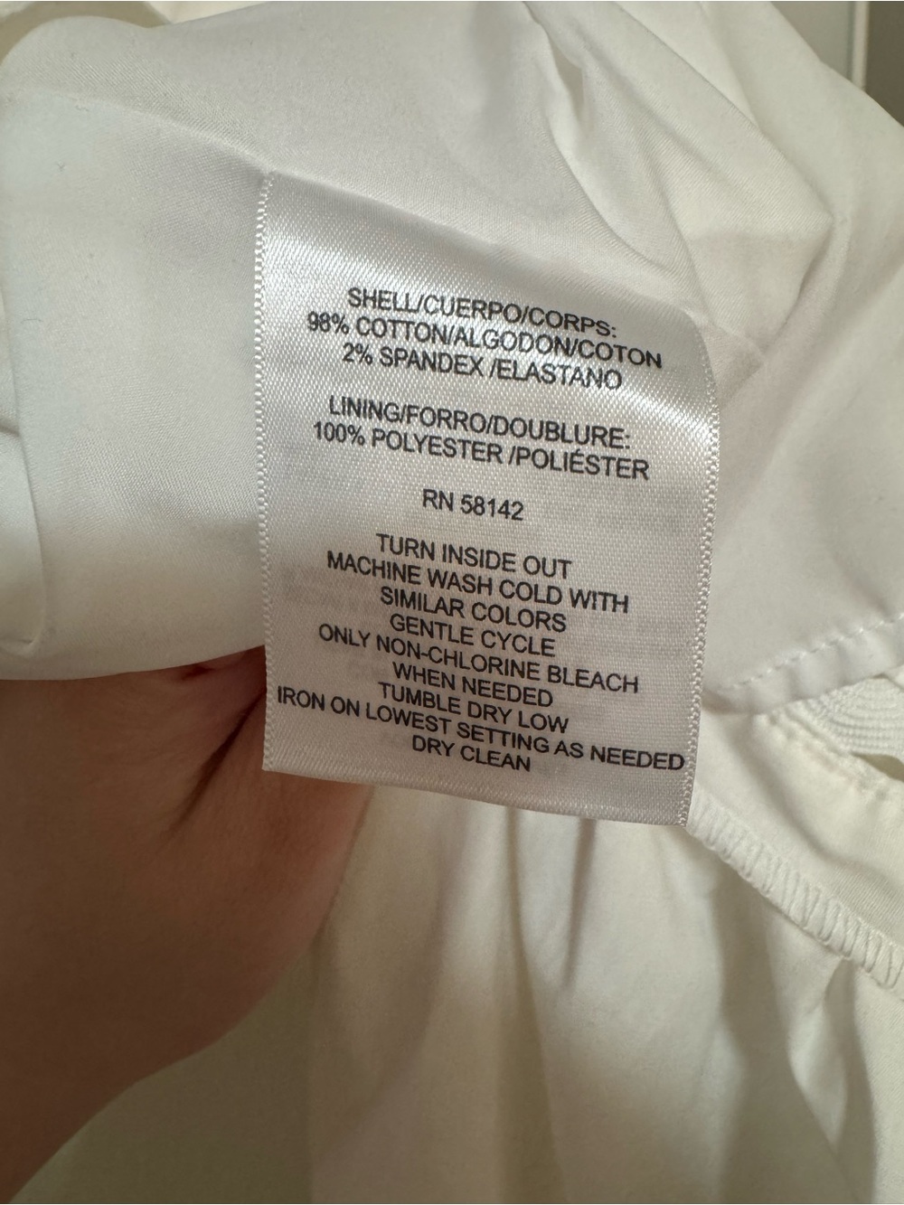 NWT Donna Morgan white cotton midi dress tiered sweetheart XL 16 - Picture 7 of 7